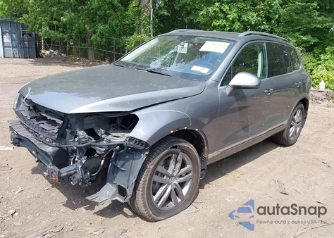 2015 Volkswagen Touareg V6 Lux from USA, damaged, VIN WVGEF9BP4FD007954
